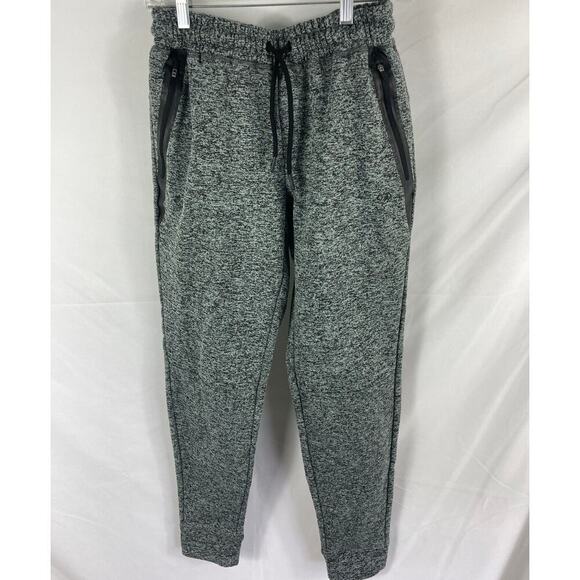 Leg3nd Marled Grey Black Sweatpants Size Small - Picture 1 of 6